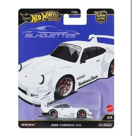 HOT WHEELS JBK58 SILHOUETTES RWB Porsche 930