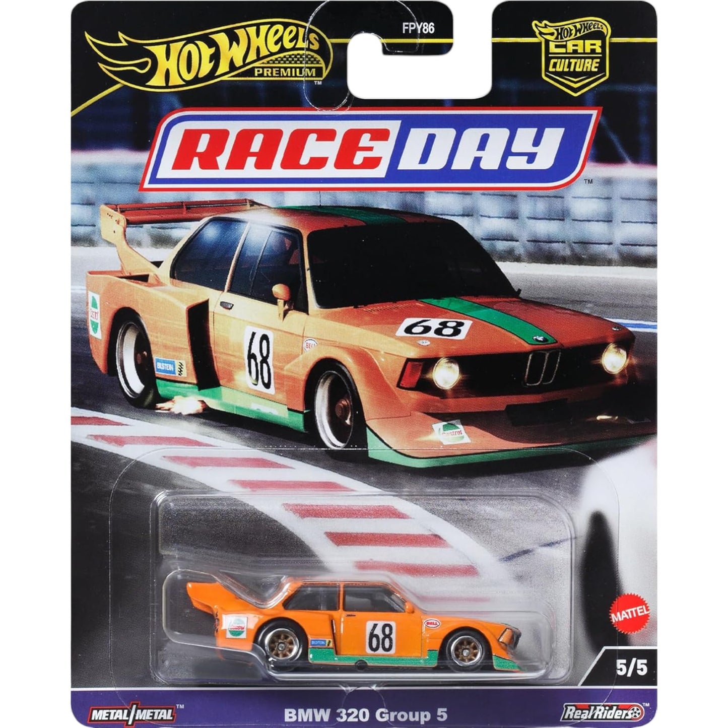 Hot Wheels HRV94 Car Culture Race Day BMW 320 Group 5