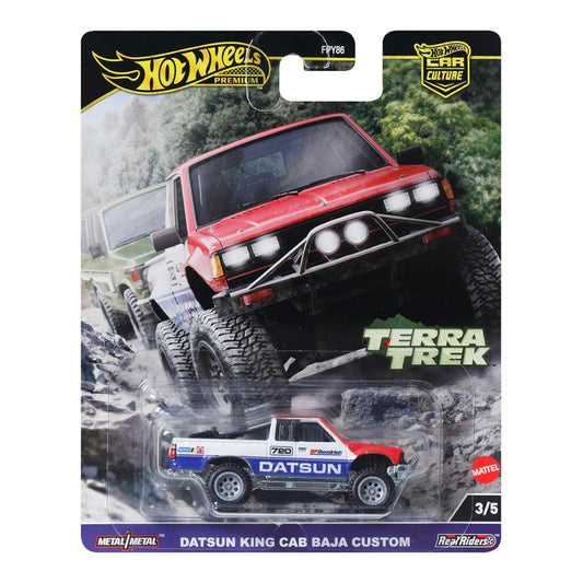 Hot Wheels HRV71 Car Culture Terrak Datsun King Cab Baja Custom