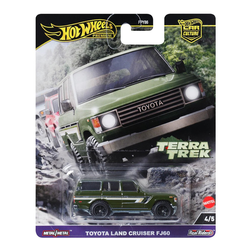 Hot Wheels HRV88 Car Culture Teratrek Toyota Land Cruiser FJ60