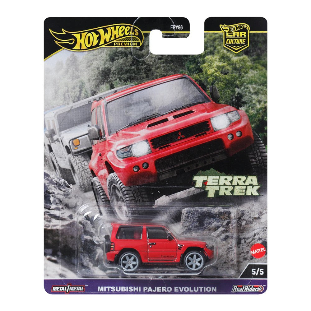 Hot Wheels HRV89 Car Culture Terratrek Mitsubishi Pajero Evolution