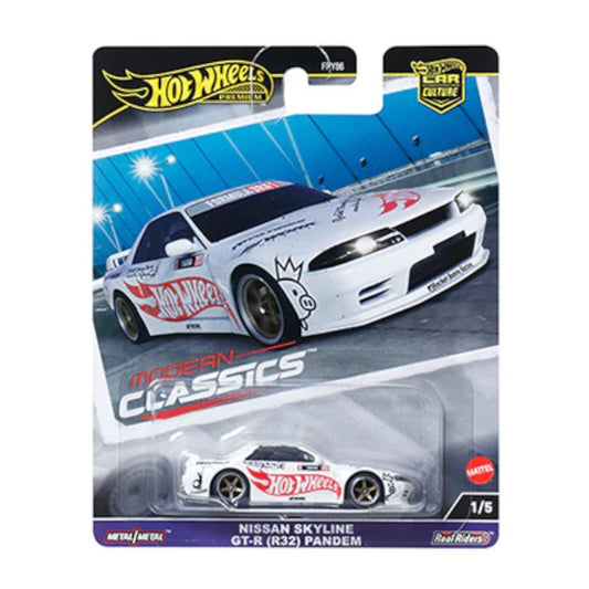 Hot Wheels HRV68 Car Culture Modern Classics Nissan Skyline GT-R (R32) Pandem